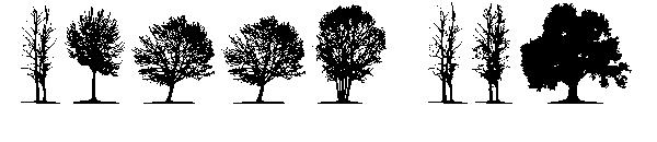 Trees TFB字体