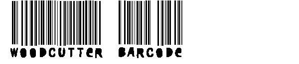 Woodcutter Barcode字体