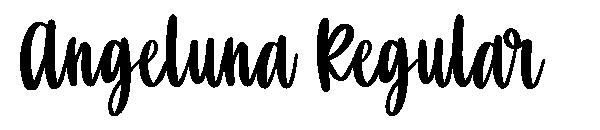 Angeluna Regular字体