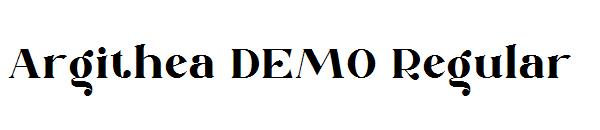 Argithea DEMO Regular字体