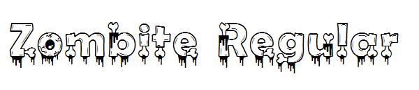 Zombite Regular字体
