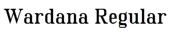 Wardana Regular字体