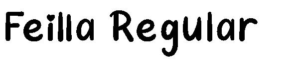 Feilla Regular字体
