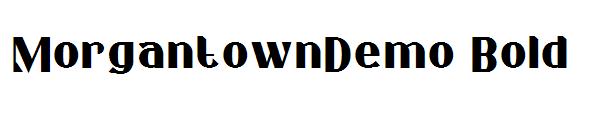 MorgantownDemo Bold字体
