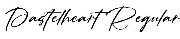 Pastelheart Regular字体