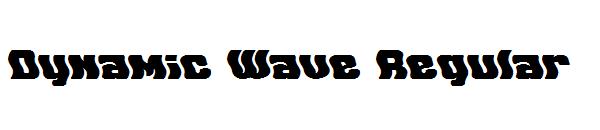 Dynamic Wave Regular字体