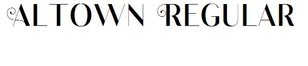 Altown Regular字体