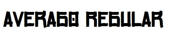 averago Regular字体
