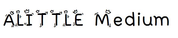 ALITTLE Medium字体