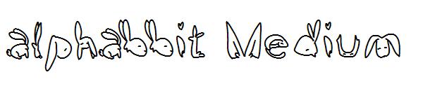 alphabbit Medium字体