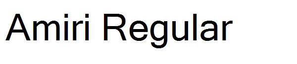 Amiri Regular字体