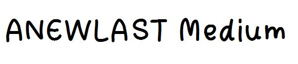 ANEWLAST Medium字体