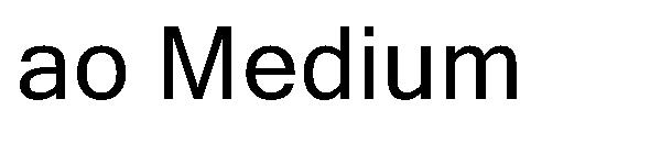 ao Medium字体