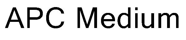 APC Medium字体