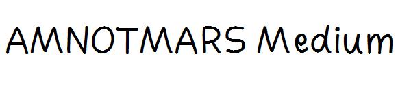 AMNOTMARS Medium字体