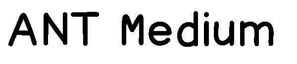 ANT Medium字体