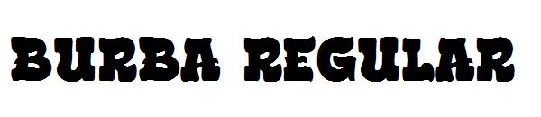 burba Regular字体