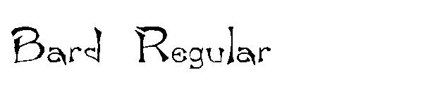 Bard Regular字体