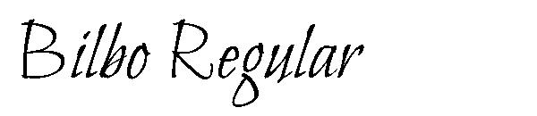 Bilbo Regular字体
