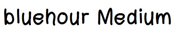 bluehour Medium字体