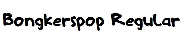 Bongkerspop Regular字体