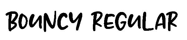 BOUNCY Regular字体