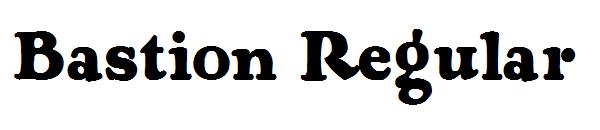 Bastion Regular字体