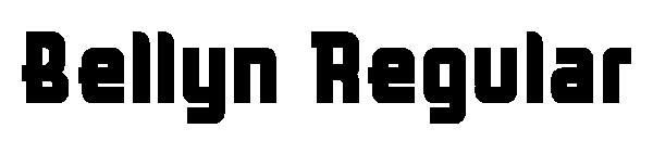 Bellyn Regular字体