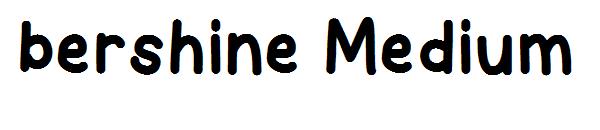 bershine Medium字体