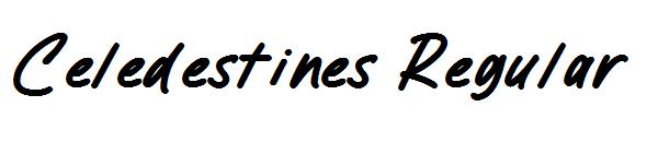 Celedestines Regular字体