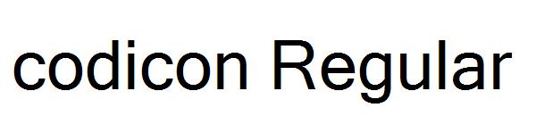 codicon Regular字体