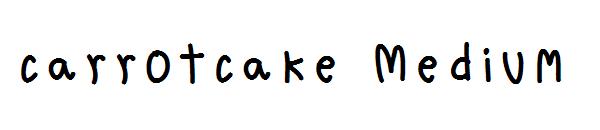 carrotcake Medium字体
