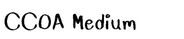 CCOA Medium字体