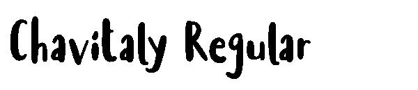 Chavitaly Regular字体