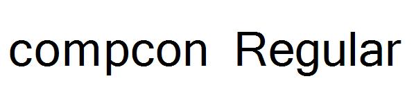 compcon Regular字体