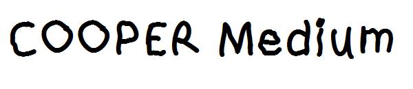 COOPER Medium字体