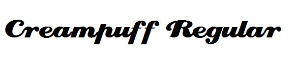Creampuff Regular字体