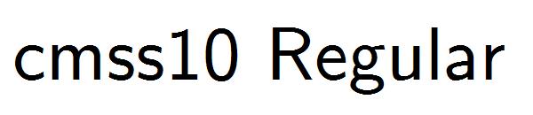 cmss10 Regular字体