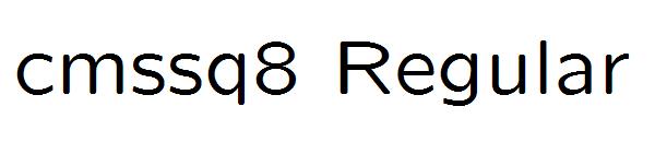cmssq8 Regular字体