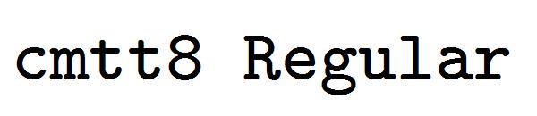 cmtt8 Regular字体