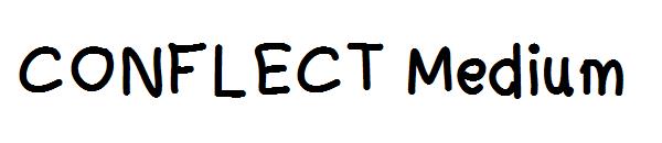 CONFLECT Medium字体
