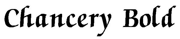 Chancery Bold字体