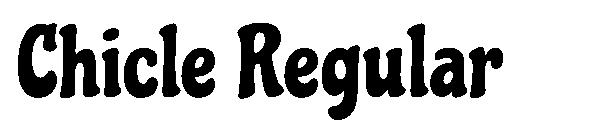 Chicle Regular字体