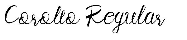 Corollo Regular字体