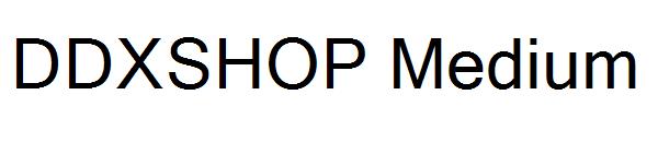 DDXSHOP Medium字体