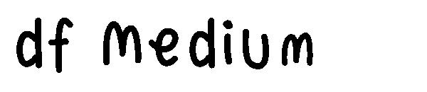 df Medium字体
