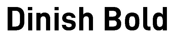 Dinish Bold字体