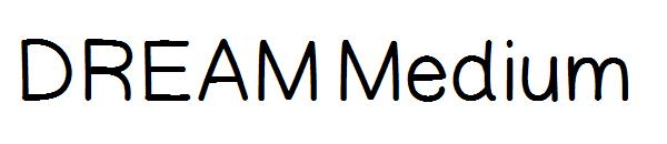 dream Medium字体
