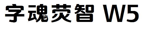 字魂荧智 W5