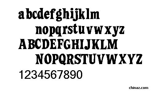 Ziggy字体c